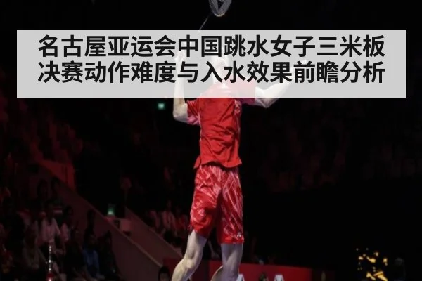 名古屋亚运会中国跳水女子三米板决赛动作难度与入水效果前瞻分析